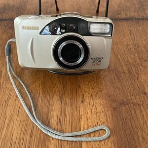 Samsung Maxima Zoom 140S 35mm 38-140mm Lens Point & Shoot Film Camera